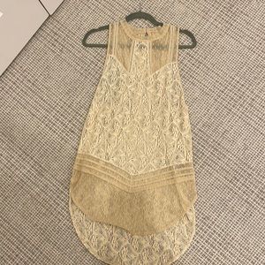 Free people high neck tank top